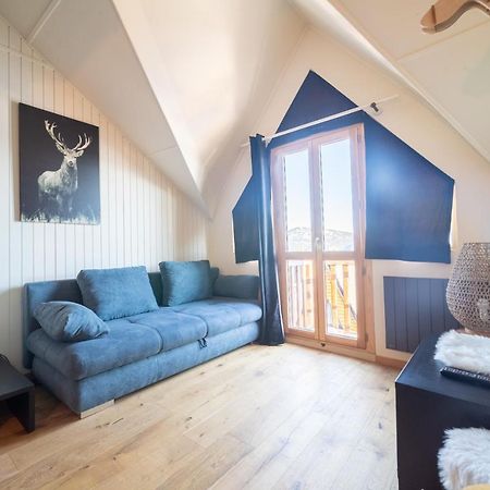 Le Cerf - Duplex Avec Superbe Vue Montagne Apartment Les Angles  Exterior foto
