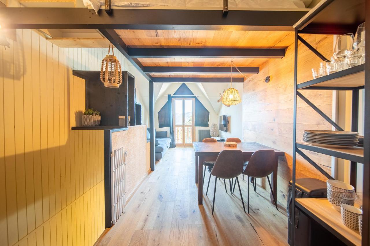 Le Cerf - Duplex Avec Superbe Vue Montagne Apartment Les Angles  Exterior foto