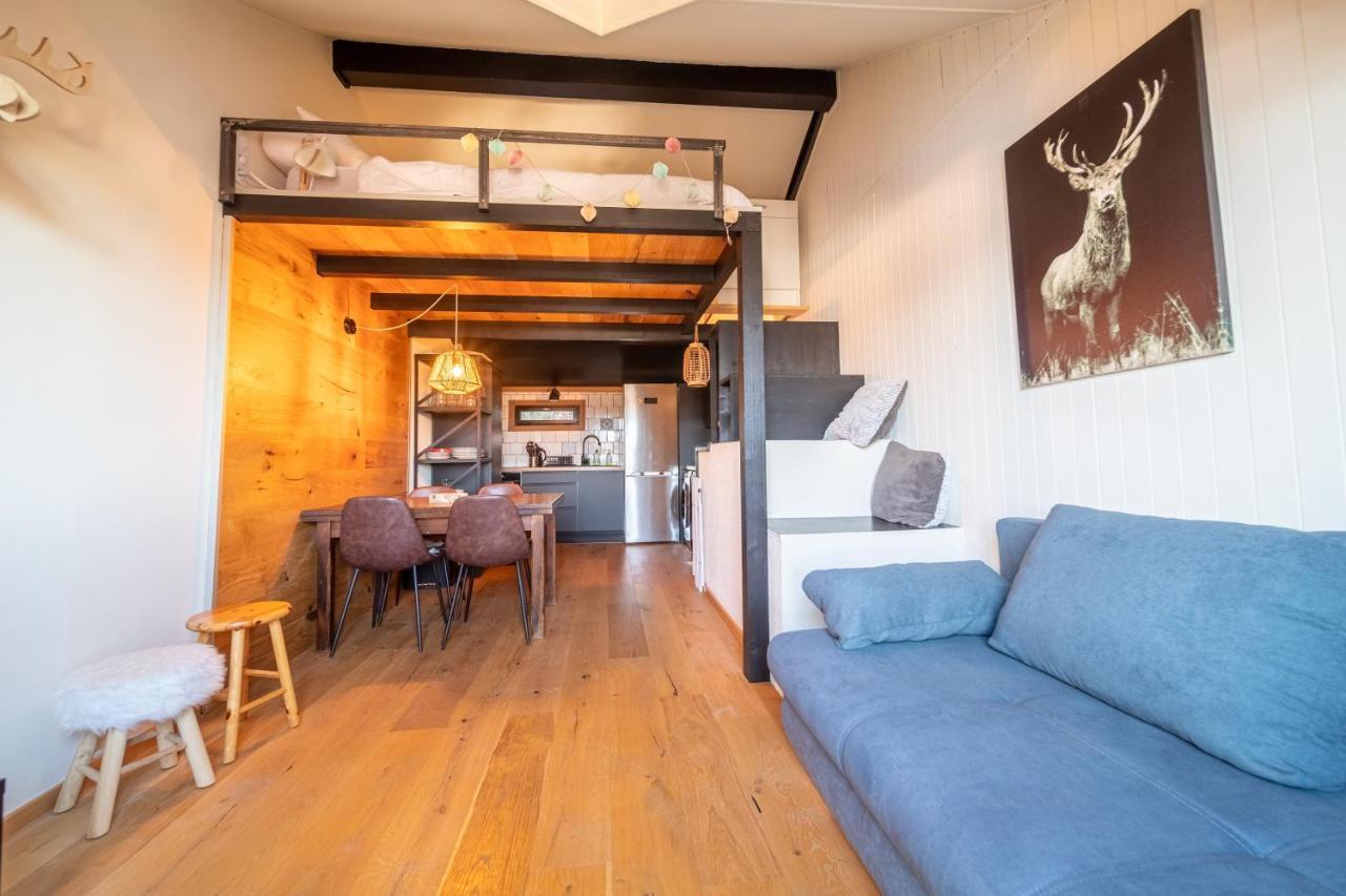 Le Cerf - Duplex Avec Superbe Vue Montagne Apartment Les Angles  Exterior foto