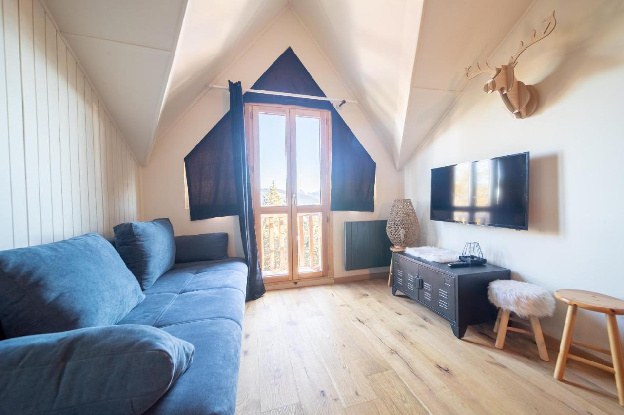 Le Cerf - Duplex Avec Superbe Vue Montagne Apartment Les Angles  Exterior foto